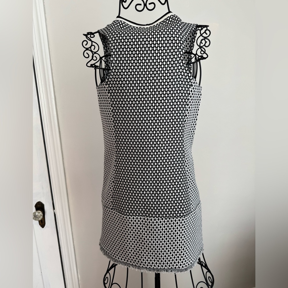 Rare Vintage 60’s/70’s Black and White Dress by First Comes Love Atelier
